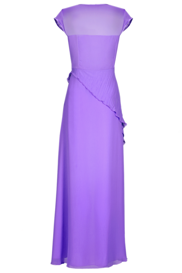 Sukienka FSU167 FIOLETOWY