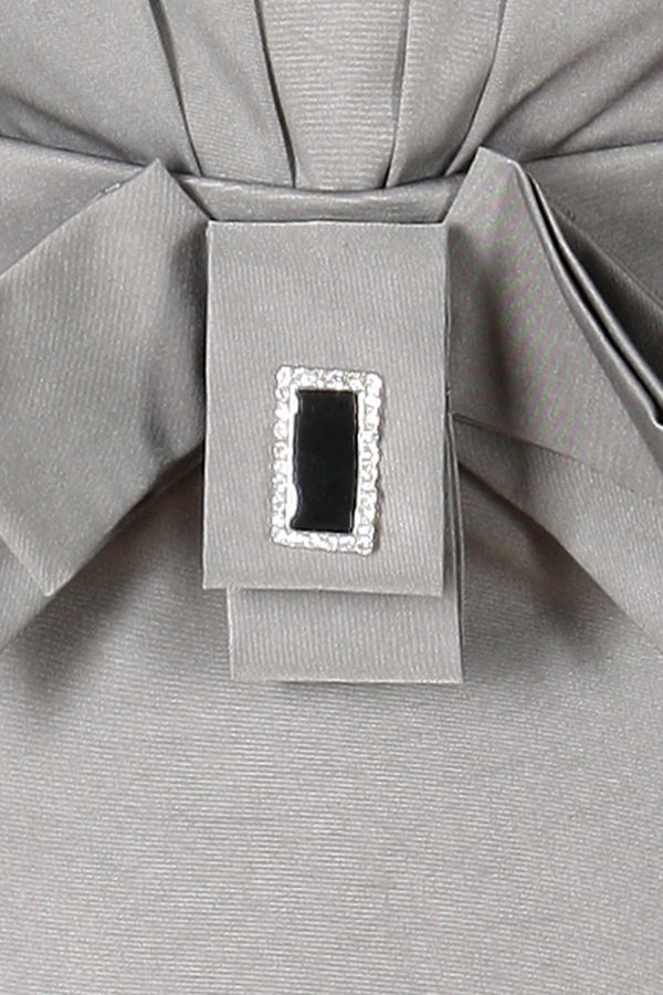 Sukienka FSU201 SZARY JASNY