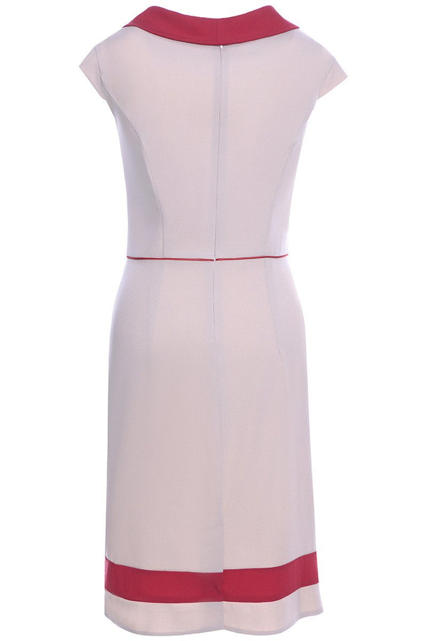 Sukienka FSU343 SZAMPAN CZERWONY