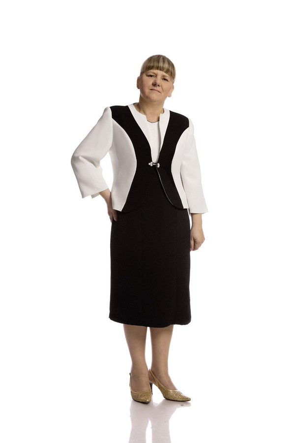 Garsonka FGA228 CZARNY EKRI