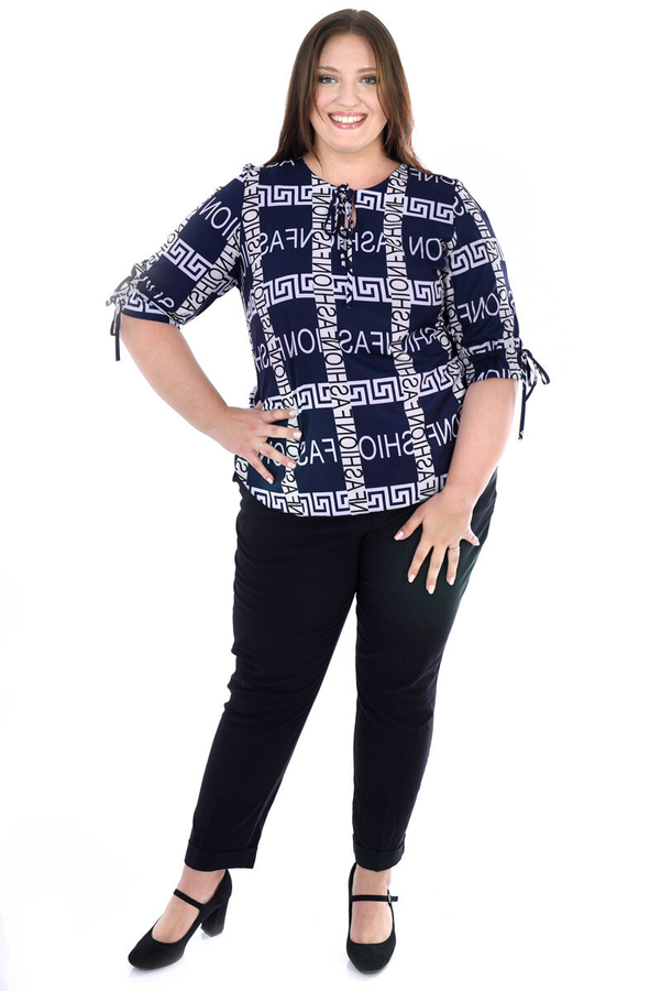 Bluzka FBZ1034 GRANATOWY fashion