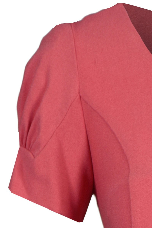 Sukienka FSU665 KORALOWY