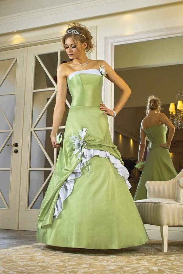 Sukienka FSU074 EKRI EKRI