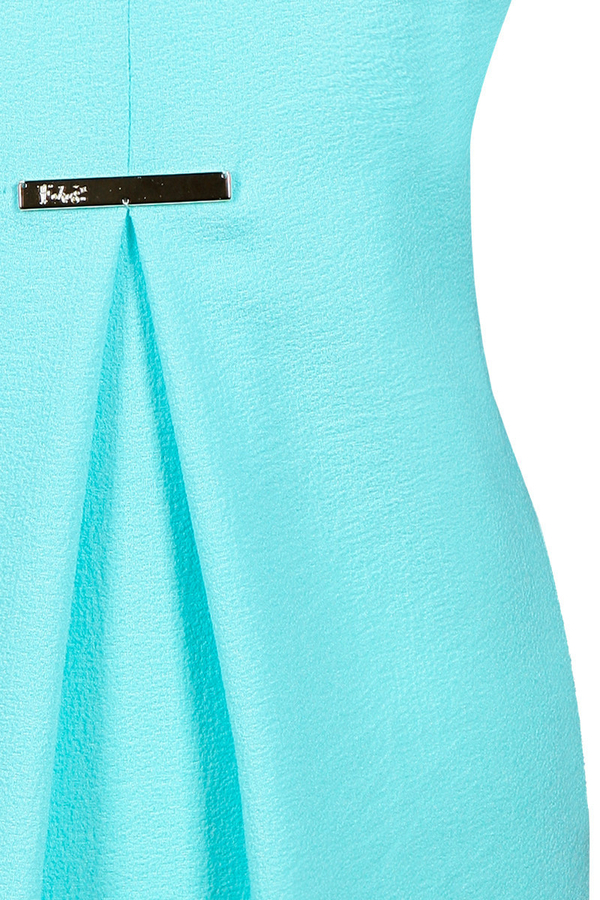 Sukienka FSU666 TURKUSOWY