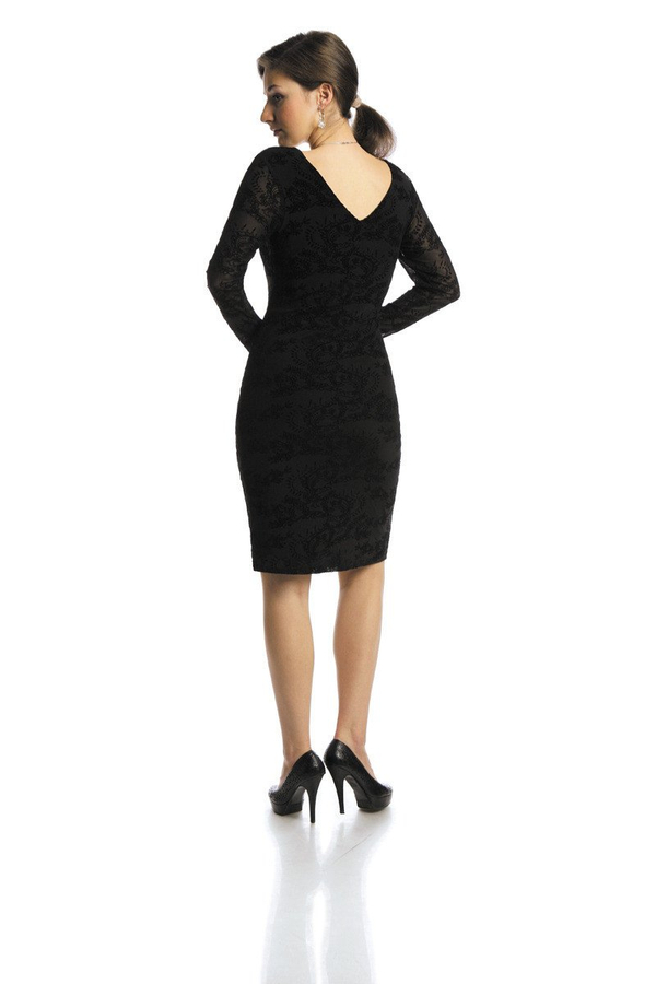 Sukienka FSU463 CZARNY