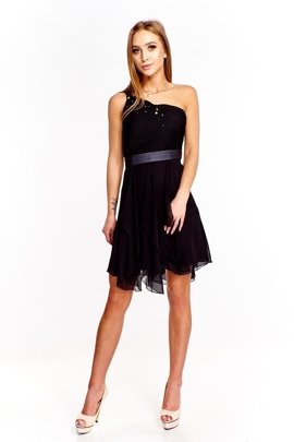 Suknia FSU739 CZARNY