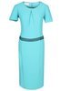 Sukienka FSU254 TURKUSOWY