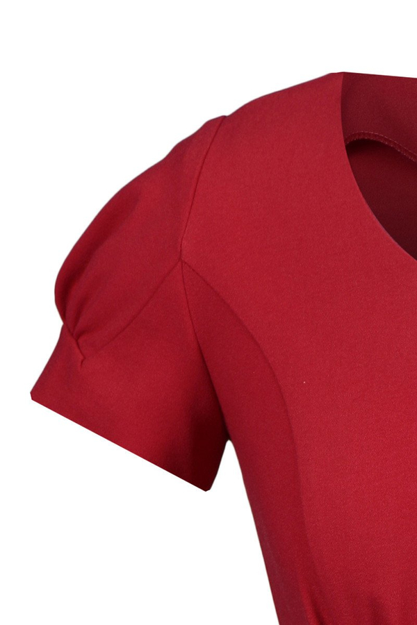 Sukienka FSU665 CZERWONY