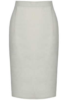 Spódnica FSP641 EKRI  złota nić