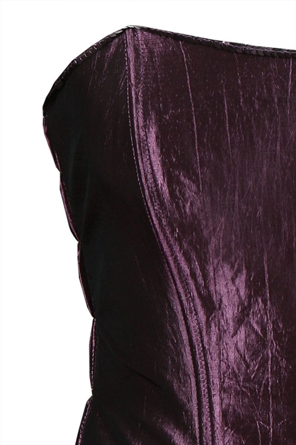 Sukienka FSU031 BAKŁAŻAN