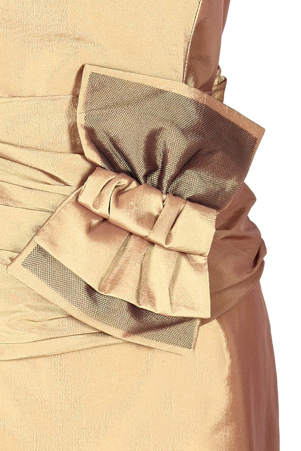 Sukienka FSU202 ZŁOTO STARE