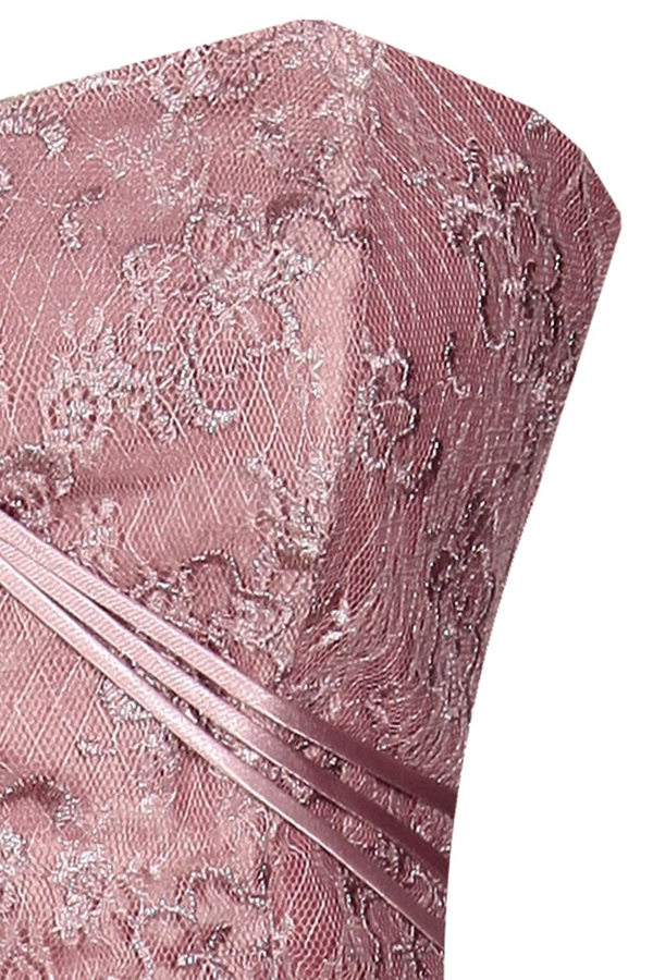 Sukienka FSU036 RÓŻ ŚREDNI