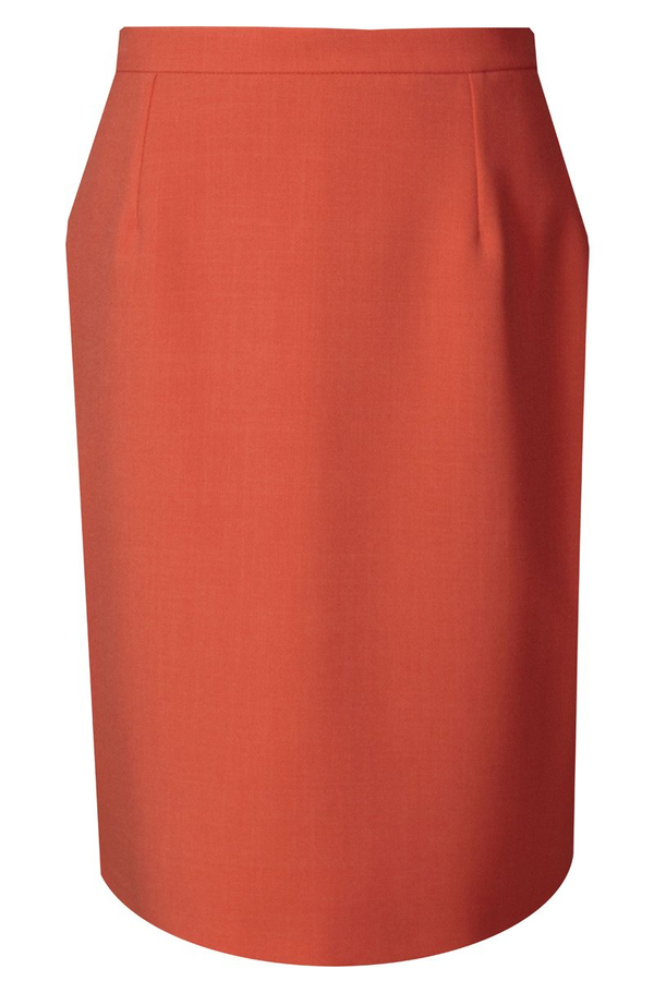 Spódnica FSP641 POMARAŃCZOWY JASNY