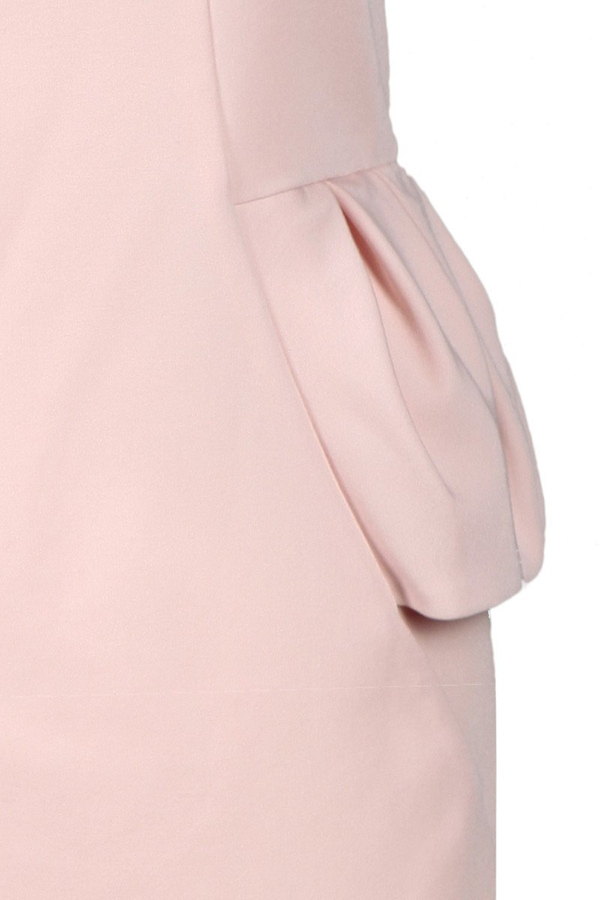 Sukienka FSU367 ŁOSOSIOWY JASNY