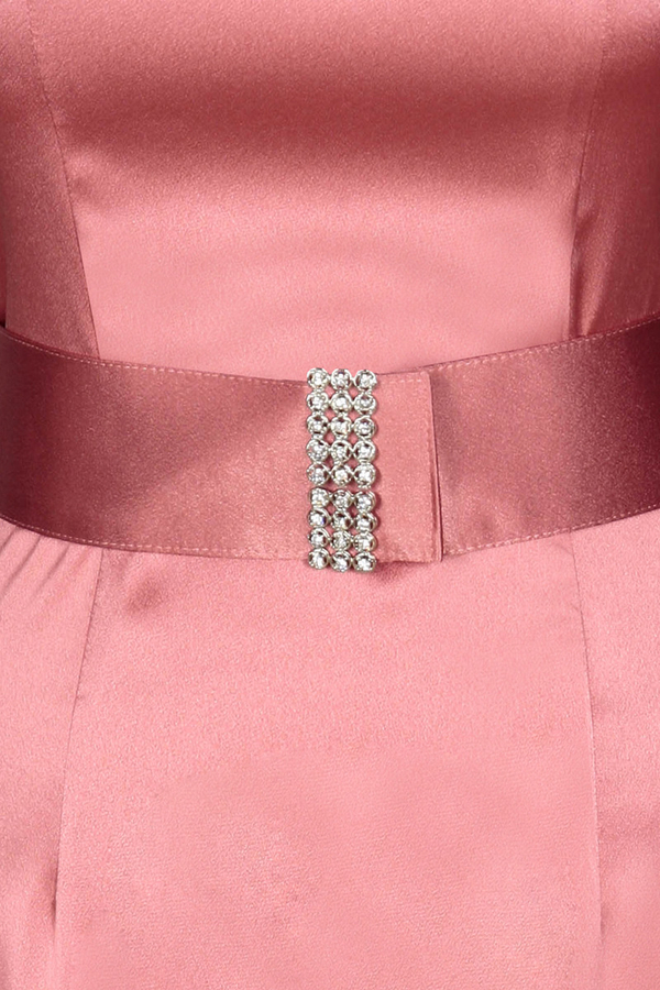 Sukienka FSU199 CEGLASTY