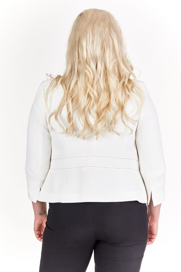 Żakiet FZA912 EKRI + SZARY