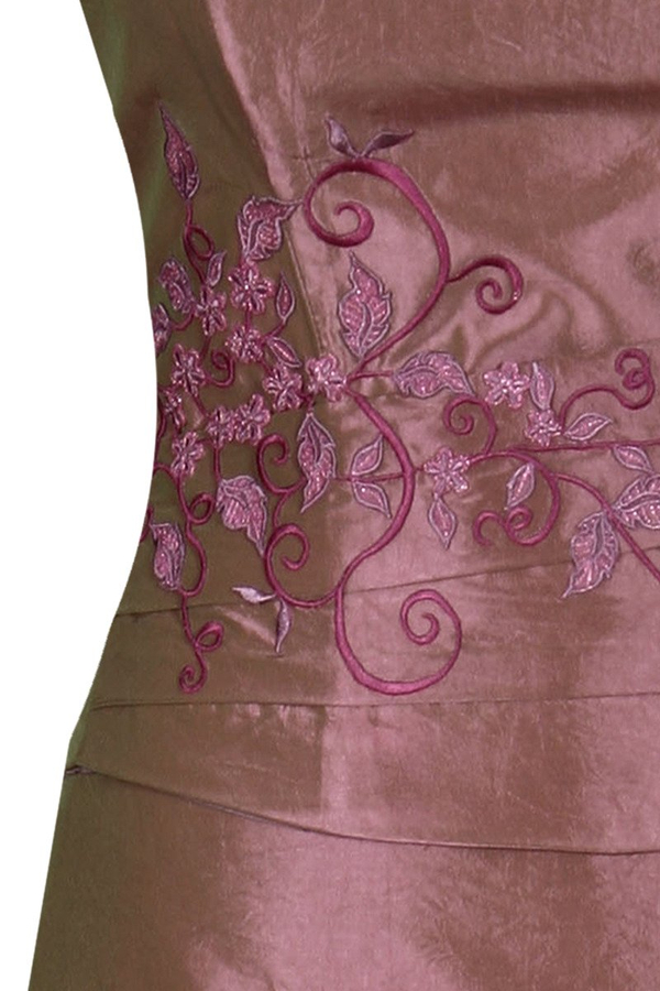 Sukienka FSU089 RÓŻOWY BRUDNY