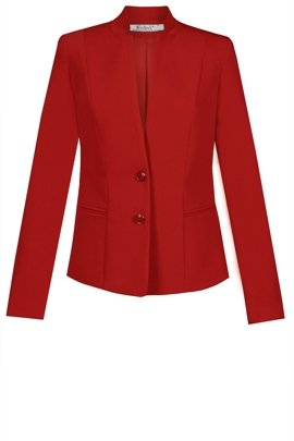 Żakiet FZA872  CZERWONY