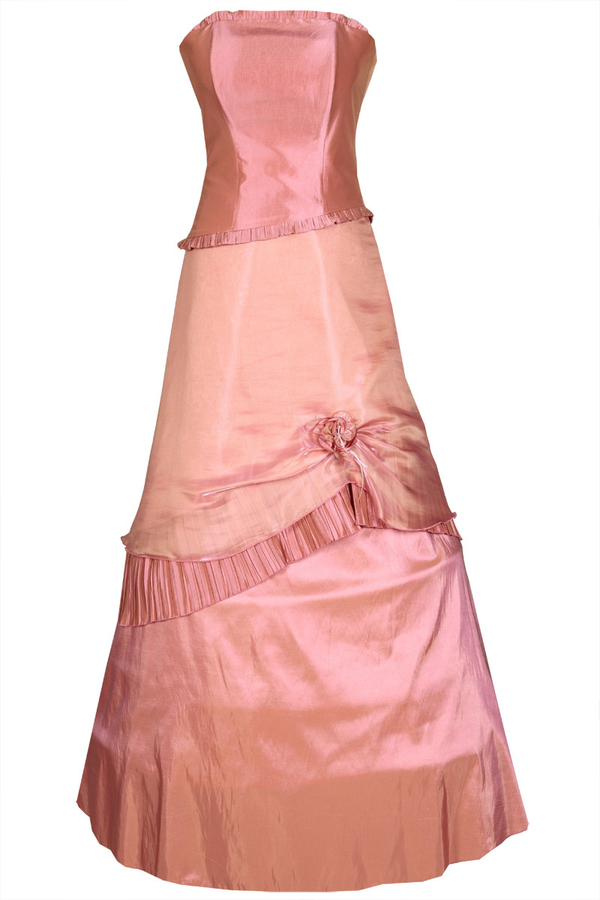 Sukienka FSU076 RÓŻ ŚREDNI