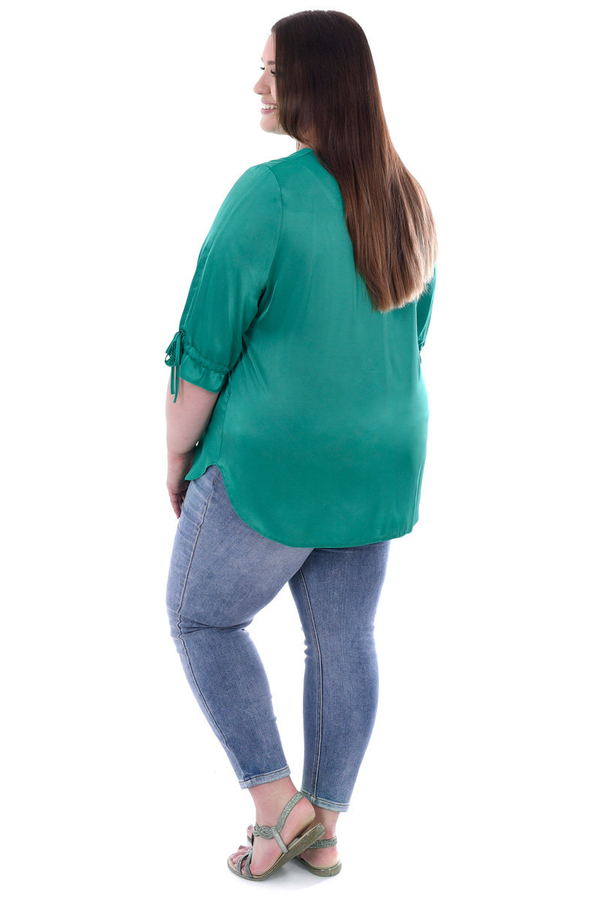 Bluzka FBZ1034 ZIELONY gładki