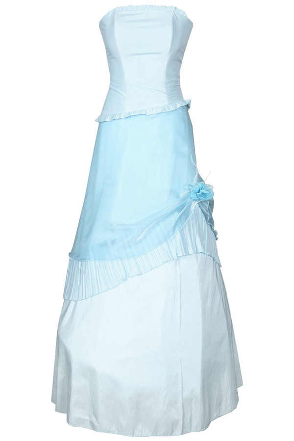 Sukienka FSU076 BŁEKITNY