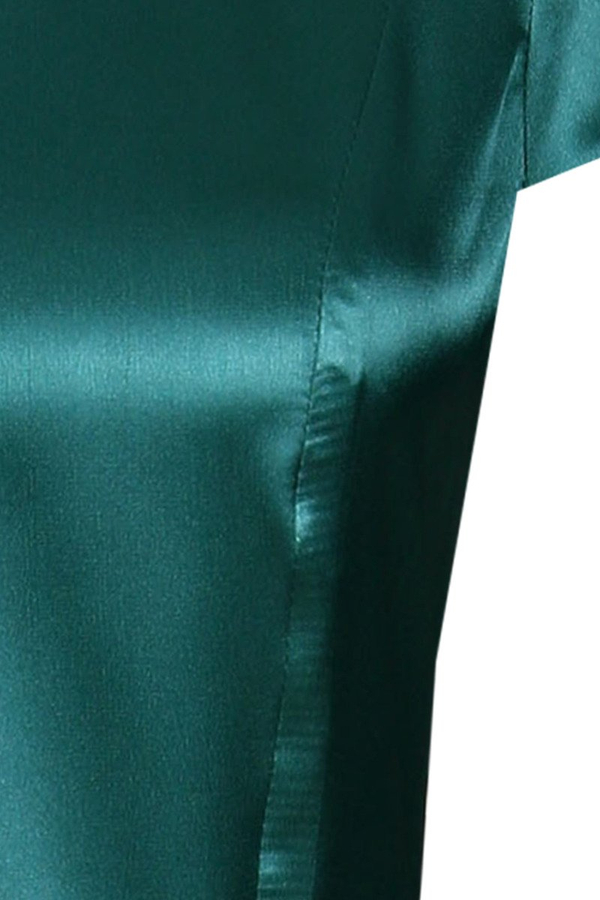 Sukienka FSU199 ZIELONY MORSKI