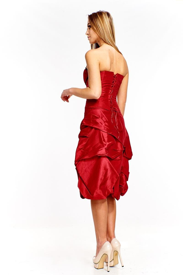 Sukienka FSU134 CZERWONY MOCNY