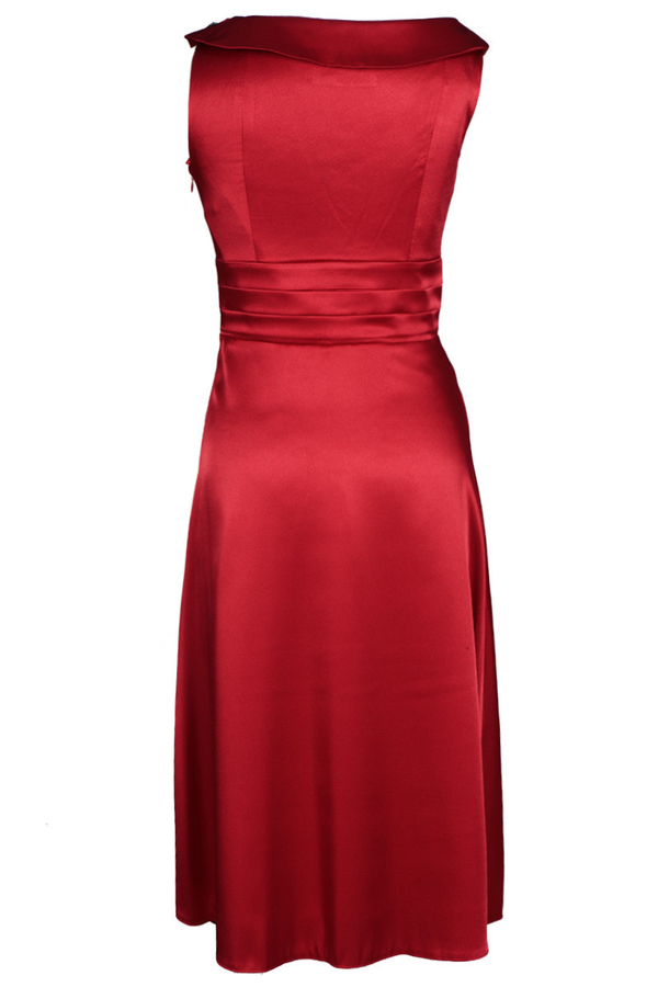 Sukienka FSU1103 CZERWONY