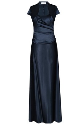 Sukienka FSU001 GRANATOWY JASNY