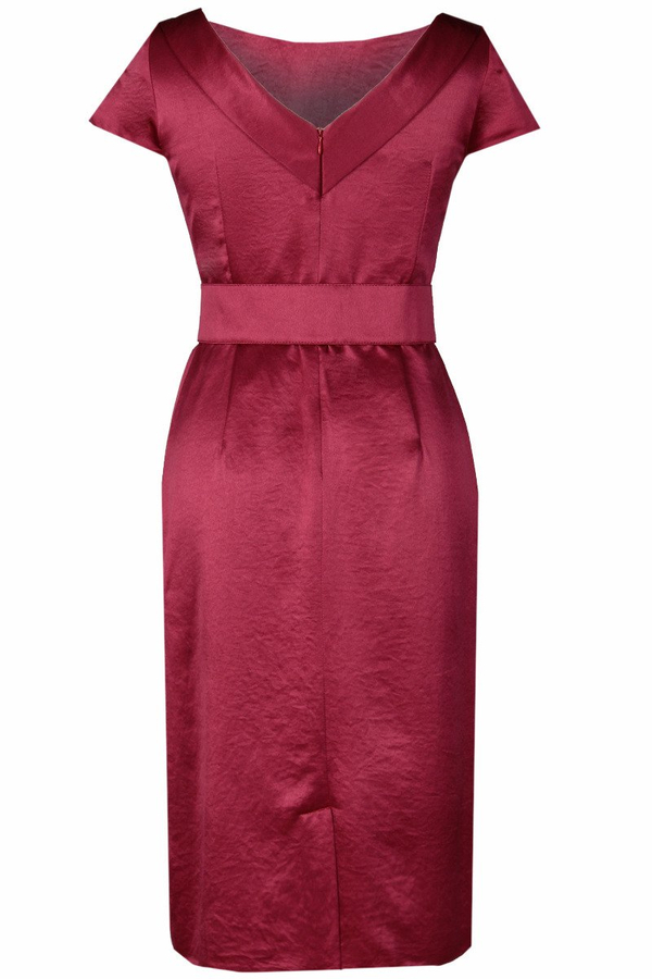 Sukienka FSU199 RUBINOWY