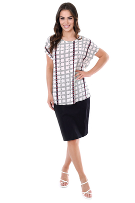 Bluzka FBZ873 EKRI kolorowy sevrac