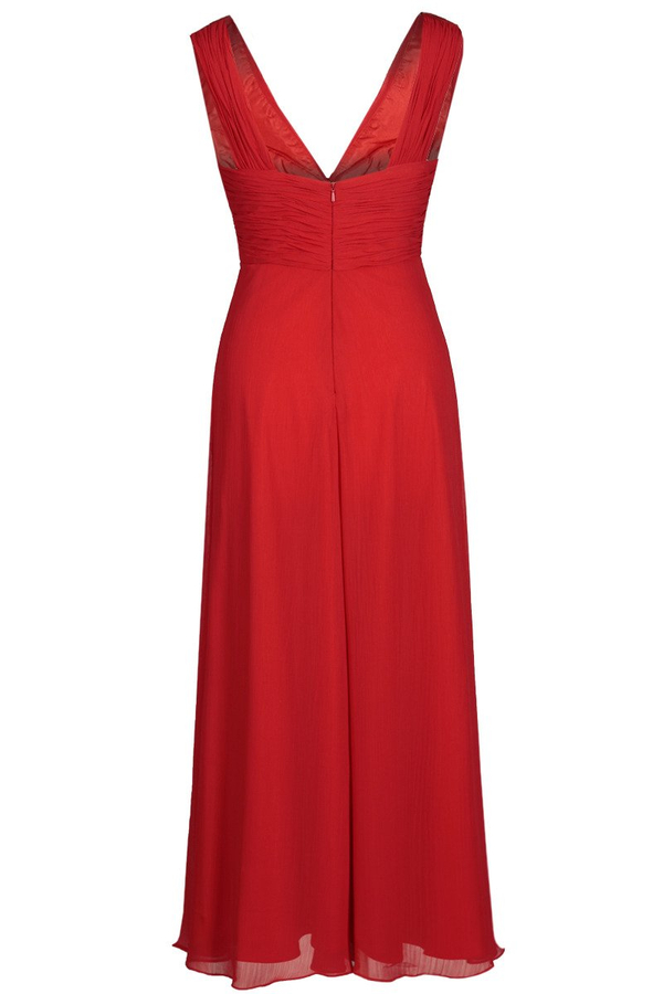 FSU709 Dress RED