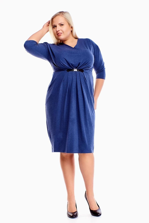 Sukienka FSU970 JEANSOWY