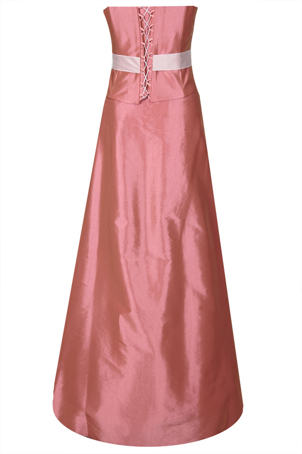 Sukienka FSU077 RÓŻOWY ŚREDNI