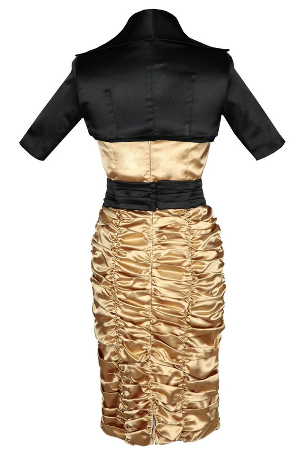 Sukienka FSU190 CZERWONY