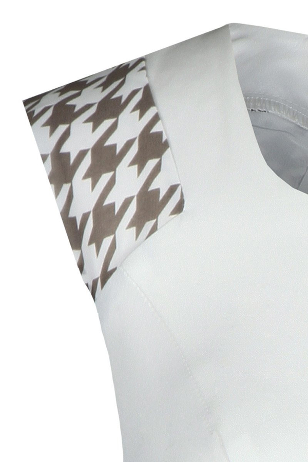 Sukienka FSU357 EKRI BEŻOWY