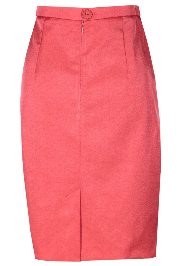 Spódnica FSP641 KORALOWY