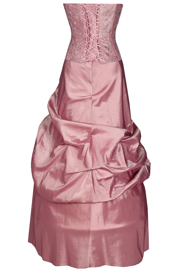 Sukienka FSU036 RÓŻ ŚREDNI