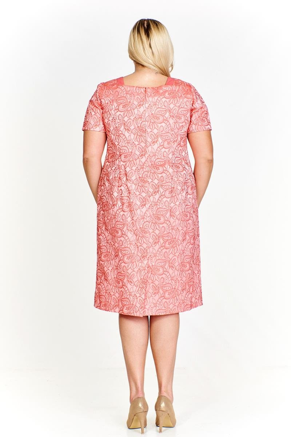 MARIA MAGDALENA Sukienka SU11042 Koralowy