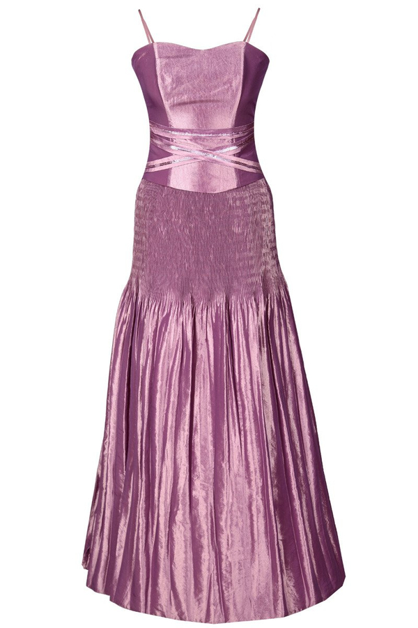 Sukienka FSU139 RÓŻOWY BRUDNY