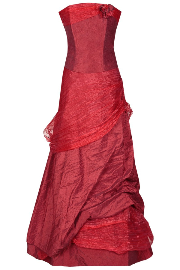 Sukienka FSU061 RUBINOWY