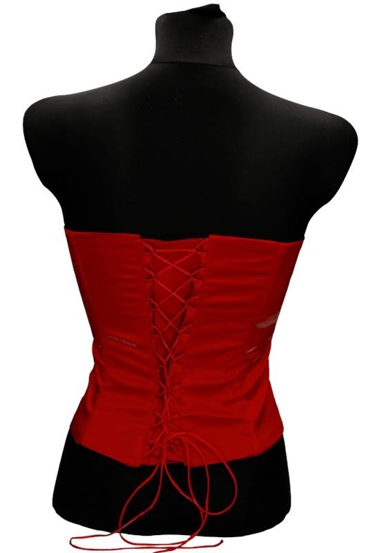 Gorset FGR082 CZERWONY