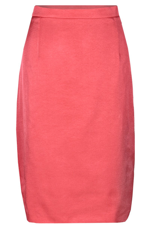 Spódnica FSP641 KORALOWY