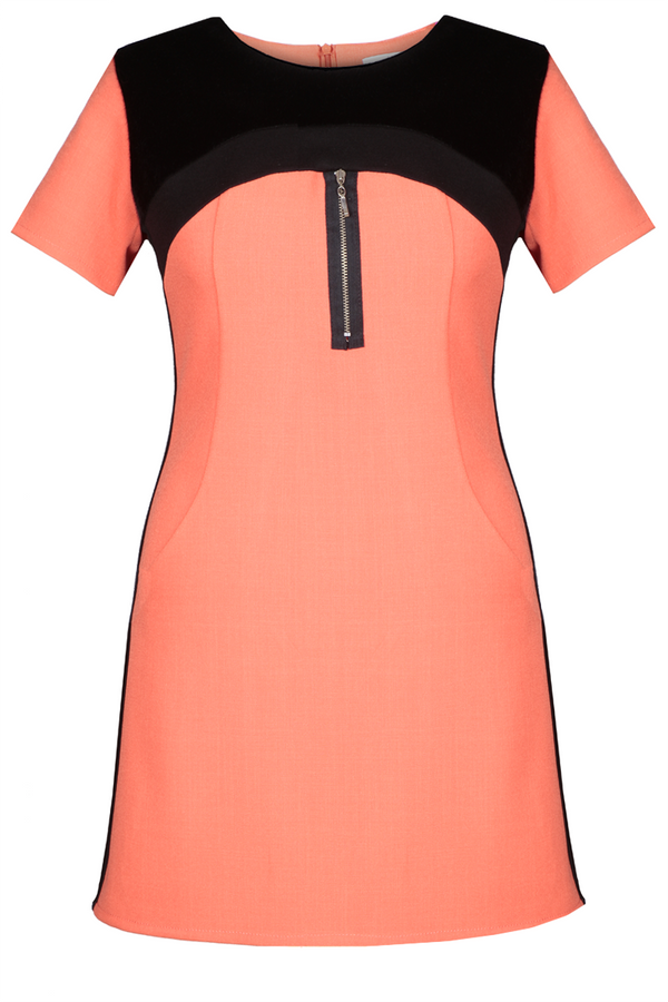 Tunic FTU286 ORANGE BLACK