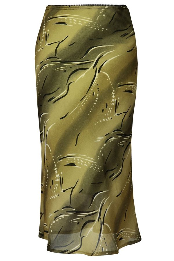 Spódnica FSP771 SELEDYNOWY CIEMNY