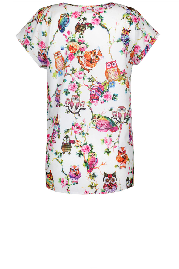 Bluzka FBZ873 EKRI sowy