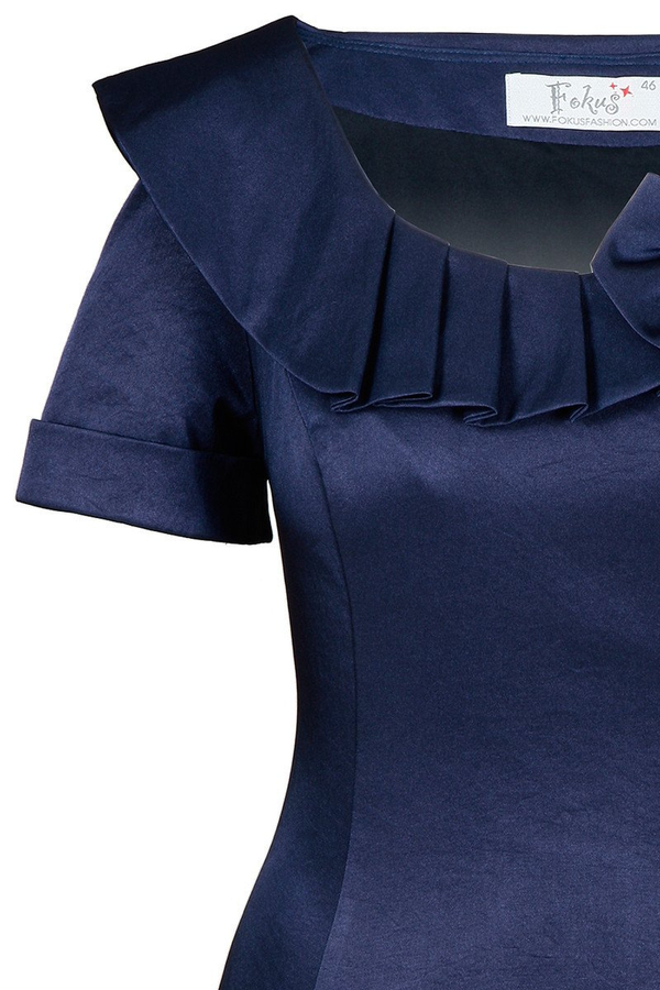 Sukienka FSU214 GRANATOWY