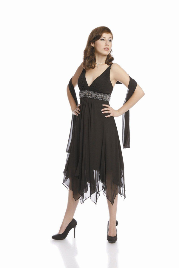 Suknia FSU712 CZARNY