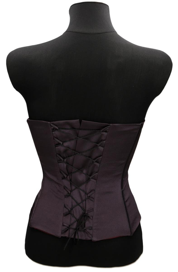 Gorset FGR000 ŚLIWKOWY CIEMNY