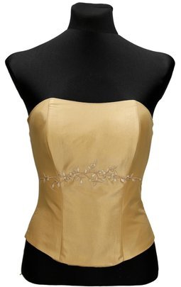 Gorset FGR042 SZAMPAN tafta